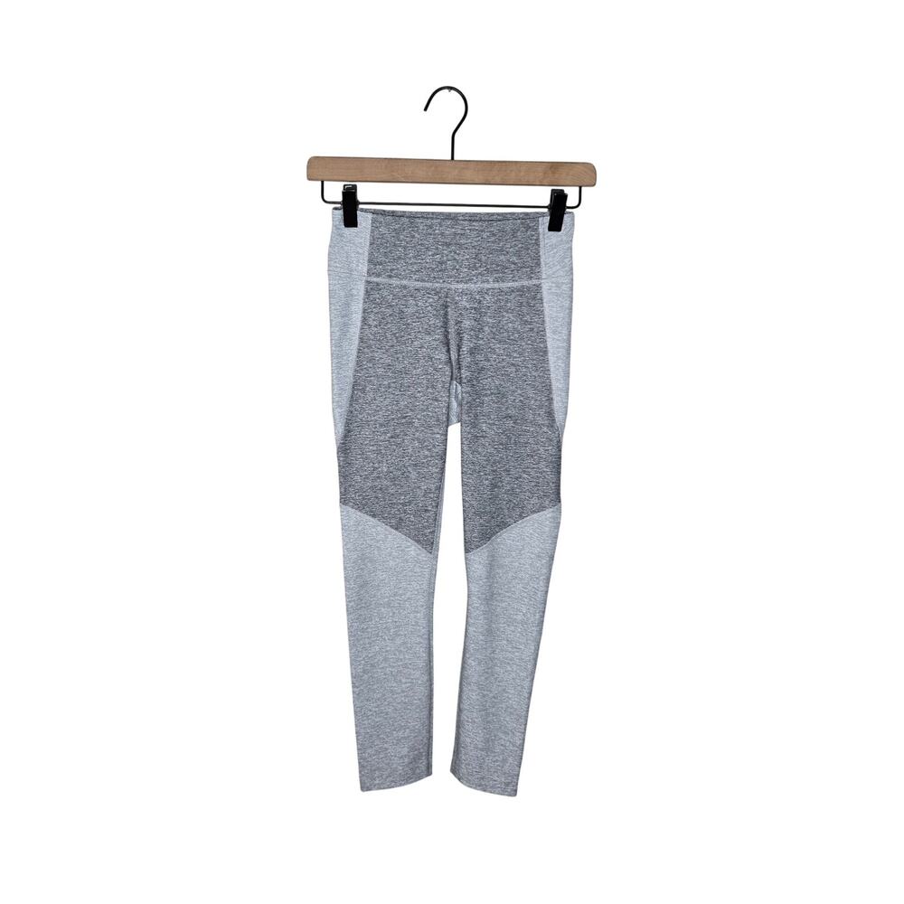 OUTDOOR VOICES Heathered Gray Two Toned Leggings Size XS